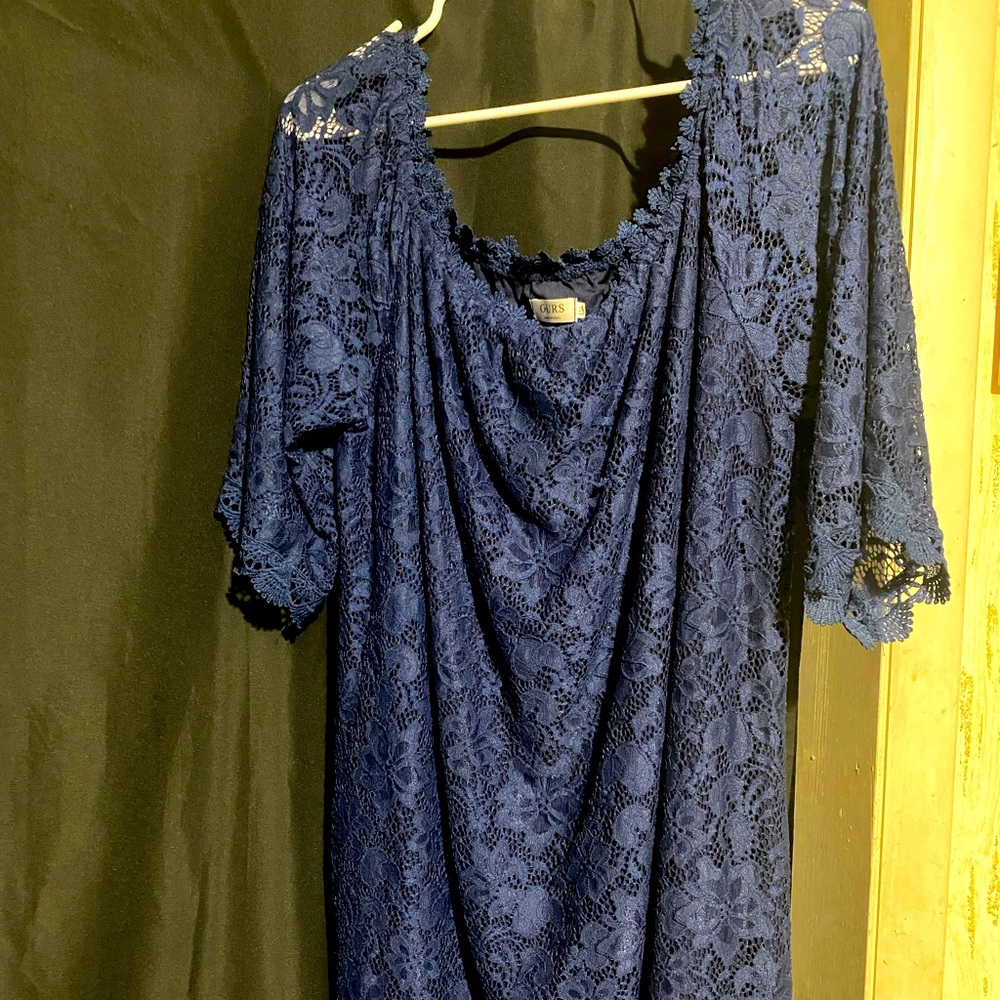 Blue xxl dress